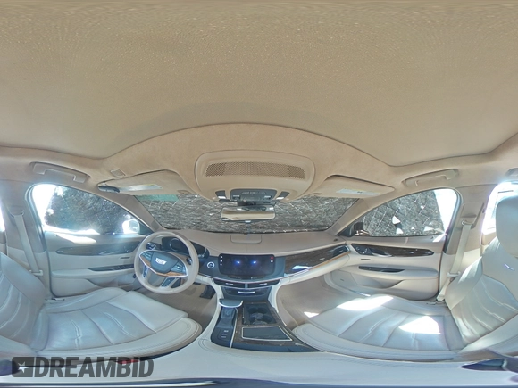 2017 Cadillac CT6 Platinum AWD with VIN 1G6KN5R63HU161464, listed as a Copart auction lot 57195264 with 80,718 mi miles and Salvage title. Bid and sale history available at DreamBid. Image 13.
