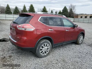 2016 Nissan Rogue S with VIN JN8AT2MV1GW145895, listed as a Copart auction lot 53757005 with 211,265 mi miles and Clean Title. Bid and sale history available at carsss.com. Image 3.