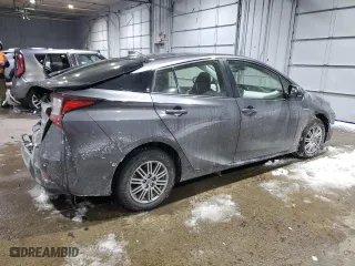 2019 Toyota Prius LE with VIN JTDL9RFU4K3005186, listed as a Copart auction lot 46004545 with 54,827 mi miles and Salvage Title. Bid and sale history available at carsss.com. Image 3.