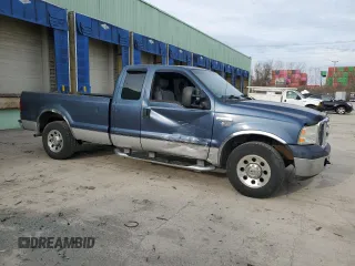 2006 Ford F-250 XL with VIN 1FTSX20566EC87075, listed as a Copart auction lot 49075415 with 223,097 mi miles and Salvage title. Bid and sale history available at DreamBid. Image 4.