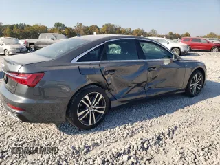 2019 Audi A6 Premium with VIN WAUK2AF23KN111307, listed as a Copart auction lot 77810544 with 50,459 mi miles and Salvage Title. Bid and sale history available at carsss.com. Image 3.