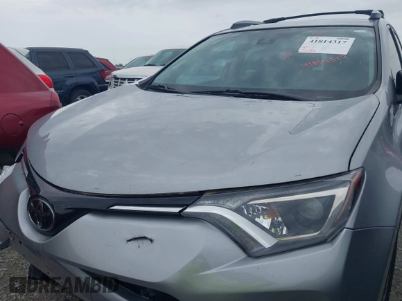 2017 Toyota RAV4 LE with VIN 2T3BFREV3HW596227, listed as a IAAI auction lot 41814317 with 204,991 mi miles. Bid and sale history available at carsss.com. Image 19.
