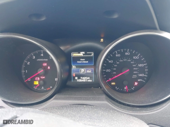 2016 Subaru Outback 2.5i with VIN 4S4BSAAC0G3237173, listed as a IAAI auction lot 41747210 with 105,491 mi miles. Bid and sale history available at carsss.com. Image 7.