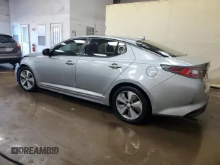 2014 Kia Optima Hybrid EX with VIN KNAGN4AD3E5073721, listed as a Copart auction lot 80131124 with 159,461 mi miles and Salvage Title. Bid and sale history available at carsss.com. Image 2.