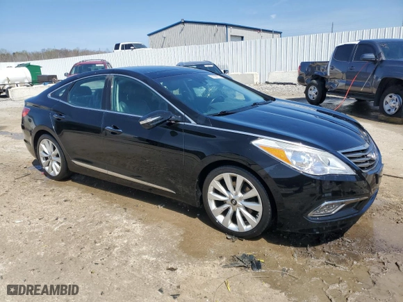 2015 Hyundai Azera Limited with VIN KMHFH4JG8FA482981, listed as a Copart auction lot 51504175 with 145,670 mi miles and Salvage Title. Bid and sale history available at carsss.com. Image 4.