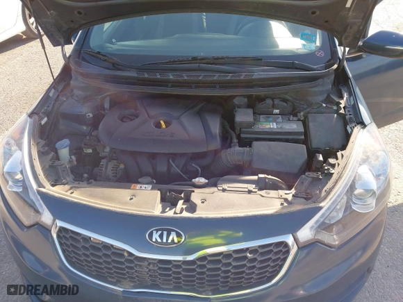 2016 Kia Forte EX with VIN KNAFZ4A84G5489699, listed as a IAAI auction lot 41848440 with 1 mi miles. Bid and sale history available at carsss.com. Image 10.