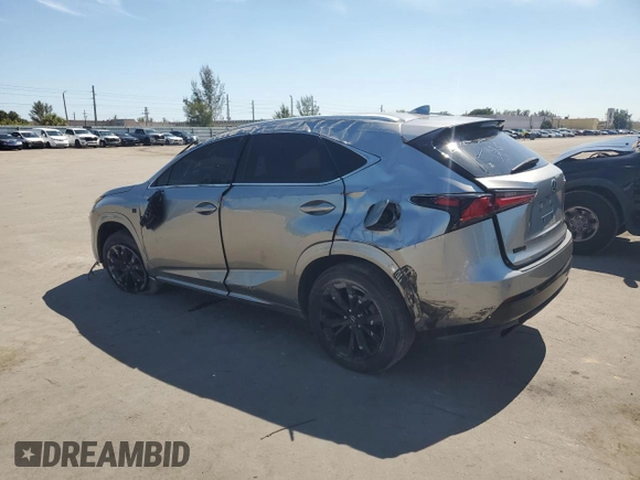 2020 Lexus NX 300 F Sport z VIN JTJSARBZ6L5002443, wystawiony jako Copart lot #45483525 z przebiegiem 50 843 mil mil oraz Nie do naprawy • Non repairable. Historia ofert i sprzedaży dostępna na DreamBid. Obrazek 2.