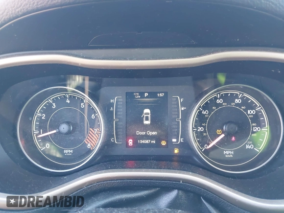 2014 Jeep Cherokee Latitude with VIN 1C4PJMCS7EW310179, listed as a IAAI auction lot 41757831 with 134,087 mi miles and . Bid and sale history available at DreamBid. Image 16.