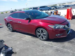 2017 Nissan Maxima SR with VIN 1N4AA6AP4HC456664, listed as a IAAI auction lot 42045759 with 51,264 mi miles. Bid and sale history available at carsss.com. Image 1.