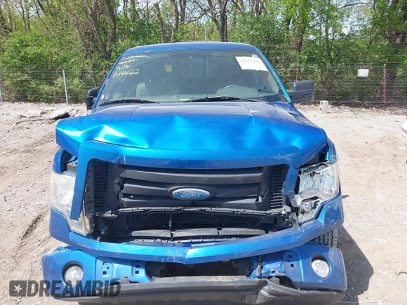 2009 Ford F-150 STX with VIN 1FTRX12839FB34927, listed as a IAAI auction lot 42112489 with 221,371 mi miles and . Bid and sale history available at DreamBid. Image 6.