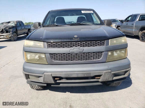 2005 Chevrolet Colorado LS Z71 with VIN 1GCDT196158230094, listed as a Copart auction lot 51837655 with 149,006 mi miles and Salvage Title. Bid and sale history available at carsss.com. Image 5.