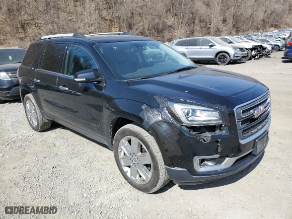 2017 GMC Acadia Limited Limited with VIN 1GKKVSKD5HJ245487, listed as a Copart auction lot 48714175 with 165,151 mi miles and Salvage Title. Bid and sale history available at carsss.com. Image 4.