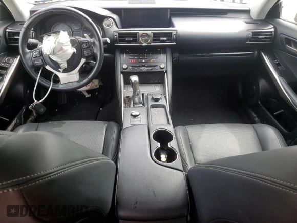 2017 Lexus IS with VIN JTHCM1D24H5022471, listed as a Copart auction lot 52207865 with 76,648 mi miles and Salvage Title. Bid and sale history available at carsss.com. Image 8.