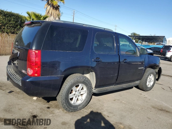2008 GMC Yukon SLE w/3SA with VIN 1GKFC13C58J124949, listed as a Copart auction lot 46881205 with 127,593 mi miles and Salvage Title. Bid and sale history available at carsss.com. Image 3.