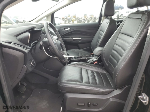 2017 Ford C-Max Energi Titanium with VIN 1FADP5FU1HL118157, listed as a Copart auction lot 52709545 with 85,210 mi miles and Salvage Title. Bid and sale history available at carsss.com. Image 7.