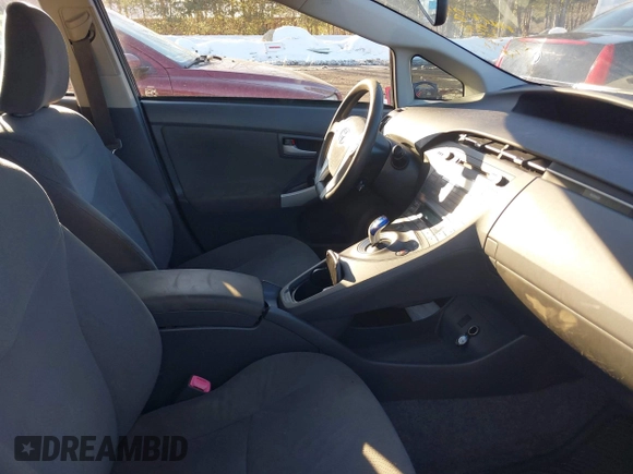 2010 Toyota Prius II with VIN JTDKN3DU6A0124414, listed as a IAAI auction lot 41485916 with 1 mi miles. Bid and sale history available at carsss.com. Image 5.
