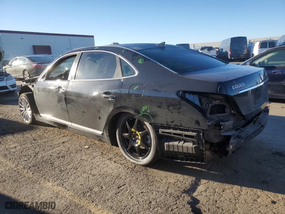 2016 Hyundai Equus Ultimate with VIN KMHGH4JH1GU101176, listed as a Copart auction lot 89400995 with NaN miles and Salvage Title. Bid and sale history available at carsss.com. Image 2.