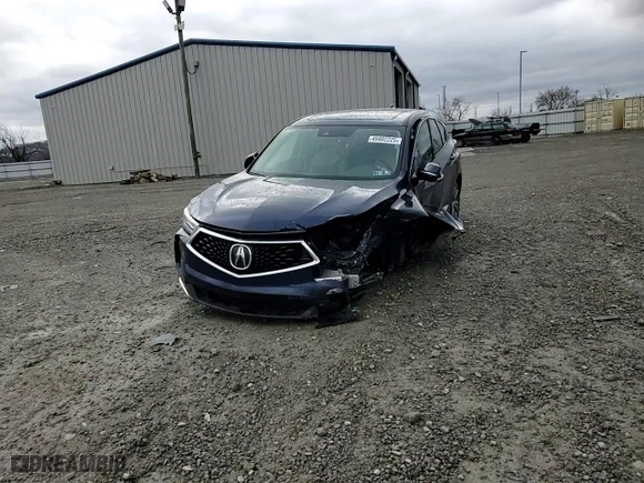 2024 Acura RDX w/Technology Package with VIN 5J8TC2H55RL007426, listed as a Copart auction lot 49402225 with 0 mi miles and Salvage Title. Bid and sale history available at carsss.com. Image 12.