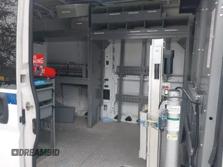 2018 Ram ProMaster Cargo with VIN 3C6URVHG7JE116351, listed as a IAAI auction lot 41564858 with 64,651 mi miles and . Bid and sale history available at DreamBid. Image 8.