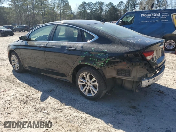 2015 Chrysler 200 Limited with VIN 1C3CCCABXFN600451, listed as a Copart auction lot 50620575 with 158,761 mi miles and Salvage Title. Bid and sale history available at DreamBid. Image 2.