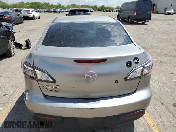 2011 Mazda 3 i Sport with VIN JM1BL1UF7B1493645, listed as a Copart auction lot 55276295 with 203,122 mi miles and Clean Title. Bid and sale history available at DreamBid. Image 6.