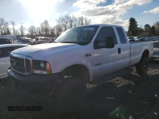 2003 Ford F-350 XL with VIN 1FTSX31P63EB62658, listed as a Copart auction lot 84054284 with 227,705 mi miles and Salvage Title. Bid and sale history available at DreamBid. Image 1.