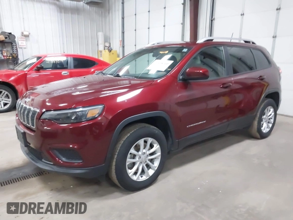 2020 Jeep Cherokee Latitude with VIN 1C4PJMCB7LD543620, listed as a IAAI auction lot 41658760 with 88,928 mi miles. Bid and sale history available at carsss.com. Image 18.