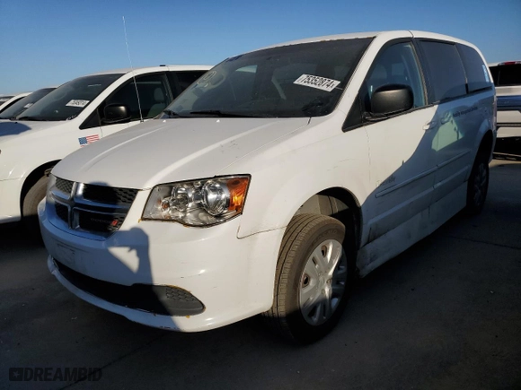 2017 Dodge Grand Caravan SE Plus with VIN 2C4RDGBG7HR776514, listed as a Copart auction lot 75352874 with 331,432 mi miles and Clean Title. Bid and sale history available at carsss.com. Image 1.
