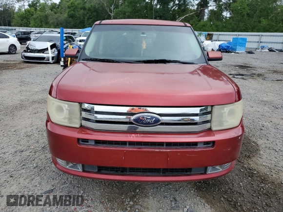 2009 Ford Flex SEL z VIN 2FMDK52CX9BA07755, wystawiony jako Copart lot #56385835 z przebiegiem 206 539 mil mil oraz Szkoda całkowita • Salvage title. Historia ofert i sprzedaży dostępna na DreamBid. Obrazek 5.