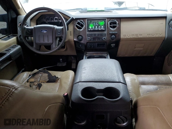 2011 Ford F-350 XL with VIN 1FT8W3BT8BEA46045, listed as a Copart auction lot 85193514 with 220,843 mi miles and Salvage Title. Bid and sale history available at DreamBid. Image 8.