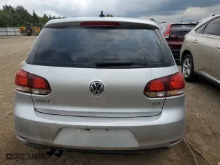 2011 Volkswagen Golf TDI with VIN WVWNM7AJ9BW050759, listed as a Copart auction lot 64454374 with 188,186 mi miles and Salvage Title. Bid and sale history available at carsss.com. Image 6.