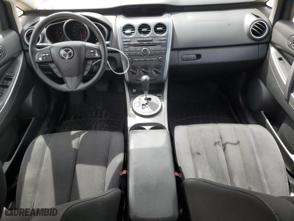 2011 Mazda CX-7 i SV with VIN JM3ER2A53B0396159, listed as a Copart auction lot 49671495 with 126,959 mi miles and Salvage Title. Bid and sale history available at carsss.com. Image 8.