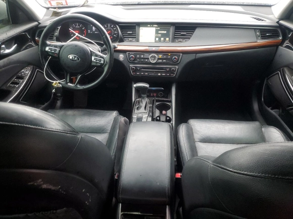 2017 Kia Cadenza Technology with VIN KNALC4J12H5081078, listed as a Copart auction lot 81816954 with 102,471 mi miles and Salvage Title. Bid and sale history available at carsss.com. Image 8.