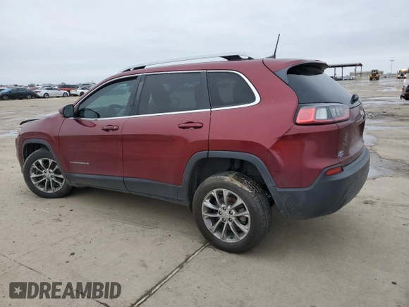 2019 Jeep Cherokee Latitude Plus with VIN 1C4PJLLB5KD110581, listed as a Copart auction lot 47652045 with 80,902 mi miles and Salvage Title. Bid and sale history available at DreamBid. Image 2.