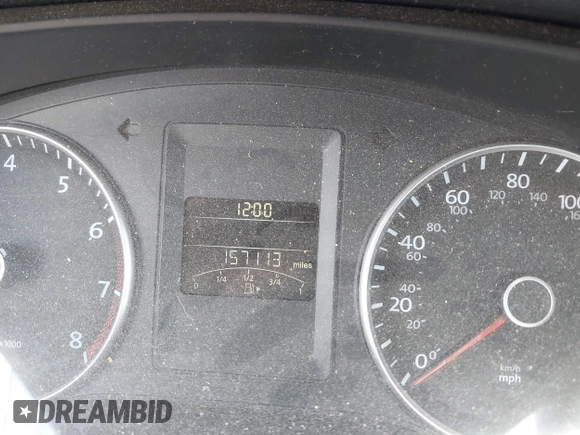 2012 Volkswagen Jetta SE with VIN 3VWBP7AJXCM340937, listed as a IAAI auction lot 42526373 with 157,113 mi miles and . Bid and sale history available at DreamBid. Image 7.