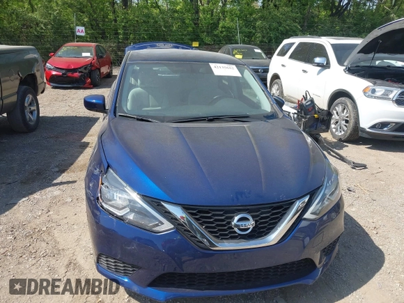 2017 Nissan Sentra S with VIN 3N1AB7AP8HY370510, listed as a IAAI auction lot 42135652 with 86,880 mi miles. Bid and sale history available at carsss.com. Image 12.