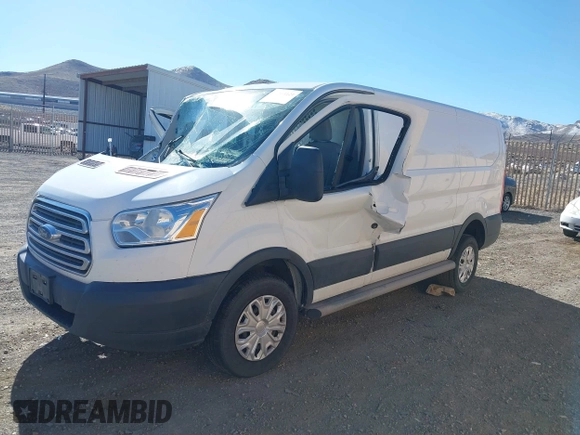 2016 Ford Transit Cargo with VIN 1FTYR1ZM9GKB20351, listed as a IAAI auction lot 38864121 with 99,365 mi miles and . Bid and sale history available at DreamBid. Image 2.