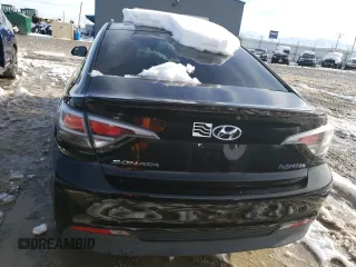 2017 Hyundai Sonata Hybrid SE with VIN KMHE24L19HA059528, listed as a Copart auction lot 72853222 with 0 mi miles. Bid and sale history available at carsss.com. Image 6.