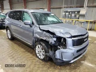 2022 Kia Telluride LX with VIN 5XYP24HC4NG230804, listed as a Copart auction lot 55994425 with 97,397 mi miles and Salvage title. Bid and sale history available at DreamBid. Image 4.