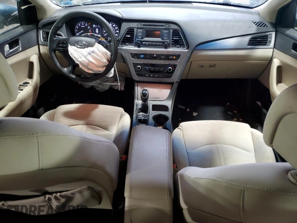 2015 Hyundai Sonata 2.4L SE with VIN 5NPE24AF6FH203674, listed as a Copart auction lot 81579804 with 125,576 mi miles and Non Repairable. Bid and sale history available at carsss.com. Image 8.