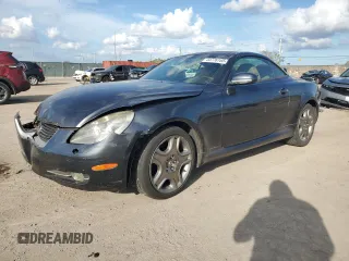 2006 Lexus SC 430 with VIN JTHFN48YX69001561, listed as a Copart auction lot 44776165 with 91,337 mi miles and Salvage Title. Bid and sale history available at carsss.com. Image 1.