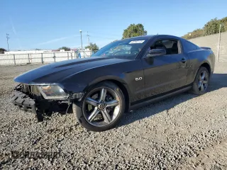 2011 Ford Mustang GT with VIN 1ZVBP8CF8B5103737, listed as a Copart auction lot 43782175 with 142,068 mi miles and Salvage Title. Bid and sale history available at carsss.com. Image 1.