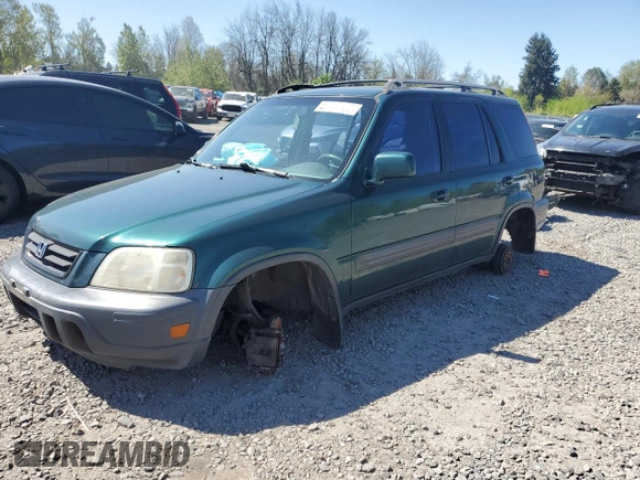 2001 Honda CR-V EX with VIN JHLRD18671C000655, listed as a Copart auction lot 53994425 with 196,545 mi miles and Clean Title. Bid and sale history available at carsss.com. Image 1.