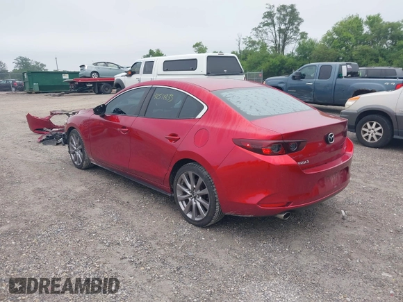 2019 Mazda 3 Select with VIN 3MZBPAAL7KM110480, listed as a IAAI auction lot 42511833 with 151,175 mi miles and . Bid and sale history available at DreamBid. Image 3.