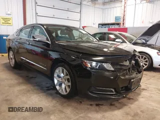 2017 Chevrolet Impala Premier with VIN 2G1145S39H9165231, listed as a IAAI auction lot 41874402 with 110,124 mi miles and . Bid and sale history available at DreamBid. Image 1.