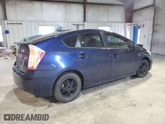 2012 Toyota Prius One with VIN JTDKN3DU5C1568395, listed as a Copart auction lot 53513075 with 217,841 mi miles and Clean Title. Bid and sale history available at DreamBid. Image 3.
