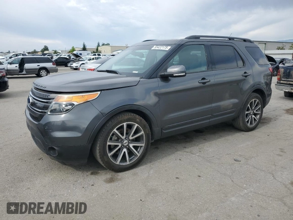 2015 Ford Explorer XLT with VIN 1FM5K7D83FGB90400, listed as a Copart auction lot 55422175 with 113,226 mi miles and Salvage Title. Bid and sale history available at carsss.com. Image 1.