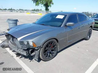 2012 Dodge Charger RT with VIN 2C3CDXCT0CH239634, listed as a IAAI auction lot 41993818 with 158,389 mi miles. Bid and sale history available at carsss.com. Image 2.
