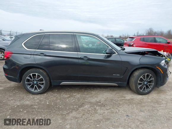 2017 BMW X5 xDrive35i with VIN 5UXKR0C59H0V50278, listed as a IAAI auction lot 41930383 with 123,786 mi miles. Bid and sale history available at carsss.com. Image 13.