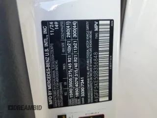 2025 Mercedes-Benz GLS 450 с VIN 4JGFF5KE5SB356848, выставлен на аукционе Copart как лот 60059545 с пробегом 9 619 миль миль и Чистый • Clean title. История ставок и продаж доступна на DreamBid. Изображение 14.